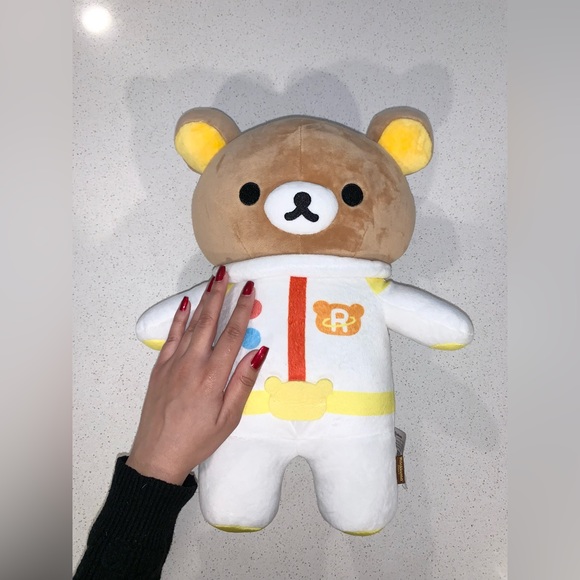 Authentic San-X Rilakkuma Astronaut Bear in White Space Suit - Picture 6 of 8